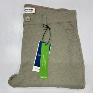 J&J interlock fabric light khaki pant D-2201044