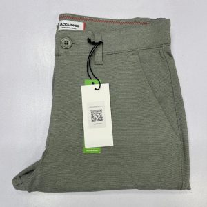 J&J interlock fabric light olive pant D-2201042