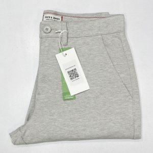 J&J knit fabric White pant D-2201043